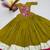Mahendi Gamthi work And Mirror work Cotton Navratri Lahenga Choli Set