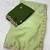 Pista zari embroidery work crunchy saree with blouse