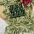 Pista foil work moss chiffon saree with blouse