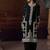 Black embroidered chinon silk readymade salwar kameez