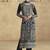 Black chinon silk embroidered trendy readymade salwar kameez