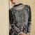 Black chinon silk embroidered trendy readymade salwar kameez