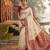 White tapela dying dola silk blend saree with blouse