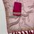 Levender multicolor sequece embroidery work moss chiffon saree with blouse