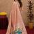Beige art silk blend banarasi jacuard work pethani saree with unstitched blouse piece