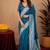 Rama art silk blend banarasi jacuard work pethani saree with unstitched blouse piece