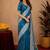 Rama art silk blend banarasi jacuard work pethani saree with unstitched blouse piece