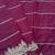 Wine zari embroidery work star georgette saree with blouse