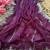 Wine zari embroidery work star georgette saree with blouse