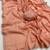 Gajari zharkan stone work chinon saree with blouse