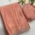 Gajari zharkan stone work chinon saree with blouse
