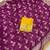 Wine hand dying & embroidery lace dola silk blend saree with blouse