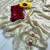 Chikoo handwork fendy satin saree with blouse