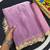 Levender multicolor sequece embroidery work jimmy choo saree with blouse