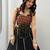 Black Heavy Hand latkan & Ajrak print Cotton Navratri Lahenga Choli Set