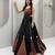 Black Heavy Hand latkan & Ajrak print Cotton Navratri Lahenga Choli Set