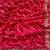 Red multicolor sequece embroidery work rangoli saree with blouse