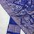 Blue top dyed weaving soft silk blend saree with blouse