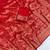 Red top dyed weaving soft silk blend saree with blouse