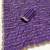 Purple multicolor sequece embroidery work rangoli saree with blouse