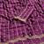 Wine multicolor sequece embroidery work rangoli saree with blouse