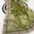 Mehndi zari embroidery work crunchy saree with blouse