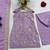 Lavender Embroidered Sharara Suit for Women with Dupatta | Festive Ethnic Wear