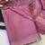 Oninon zharkan stone work chiffon saree with blouse