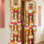 handmade shubh labh floral beads door hanging for home entrance decoration (pack of 2)