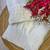 White zari embroidery work rangoli saree with blouse