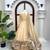 Cream tabby organza mirror work anarkali lehenga set
