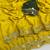 Yellow multicolor sequece embroidery work star georgette saree with blouse