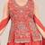 Ethnic Motifs Embroidered Sequinned Scalloped Kurti with Palazzo & Dupatta