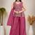 Ethnic Motifs Embroidered Sequinned Scalloped Kurti with Palazzo & Dupatta