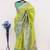 Green top dyed weaving soft silk blend saree with blouse