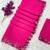 Rani pink multicolor sequece embroidery work georgette saree with blouse