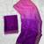 Purpke pink multicolor sequece embroidery work chinon saree with blouse