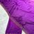 Purpke pink multicolor sequece embroidery work chinon saree with blouse
