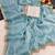 Rama multicolor sequece embroidery work  saree with blouse