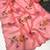 Gajari brush paint georgette saree with blouse