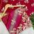 Pink gotta patti embroidery work chinon saree with blouse