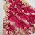 Pink gotta patti embroidery work chinon saree with blouse