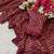 Maroon multicolor sequece embroidery work satin chiffon saree with blouse
