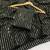 Black multicolor sequece embroidery work georgette saree with blouse