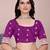 Wine tapela dying dola silk blend saree with blouse
