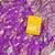 Lavender tapela dying dola silk blend saree with blouse