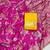 Pink tapela dying dola silk blend saree with blouse