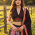 Women's Black Zari Thread Printed Work Lehenga Choli For Navratri
