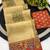 Chikoo digital print zarna silk blend saree with blouse