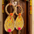 handmade shubh labh patch lace bangle pearl door hanging decor (pack of 2)